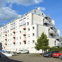 Résidence des Arts. Patrimoine de la SOCOLOPO. Strasbourg.